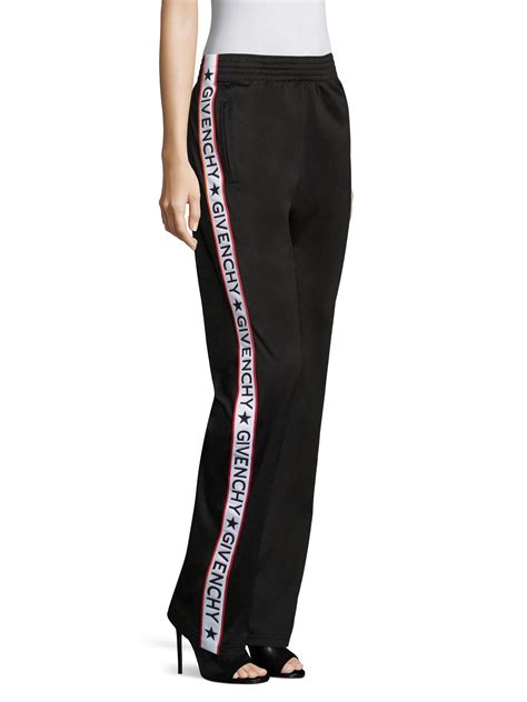 givenchy logo track pants womens|givenchy cargo pants.